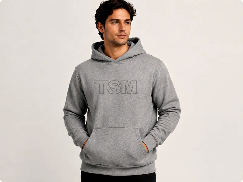 Modelo moletom TSM